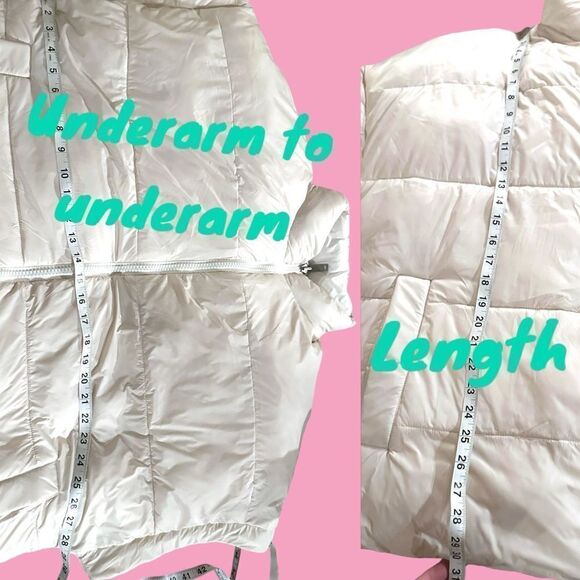 🔥 UGG Reversible Winter Snow Insulated Oversized Puffer Vest Size L - Picture 16 of 16